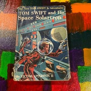 1 Tom Swift Hardcover Book 📚 Tweed with Dustcover